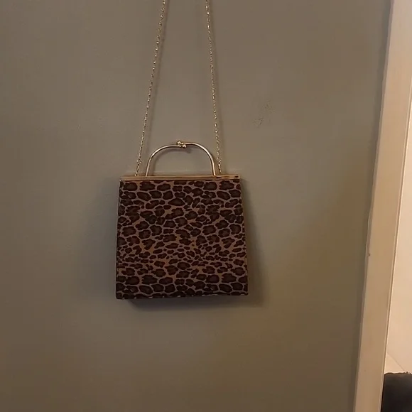 Leopard print  Cluth purse - Picture 2 of 5